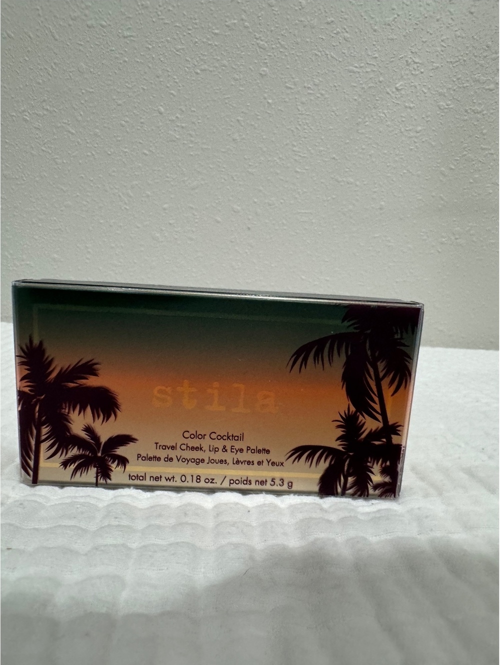 Stila Color Cocktail Travel Cheek Lip & Eye Palette Tequila Sunrise 5 Shades